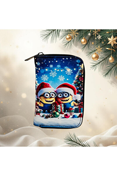 Lexa Minions Christmas Gift Patterned Children's Wallet