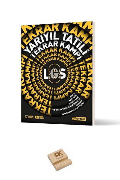 Hız Yayınları Hız LGS 8. Sınıf Yarıyıl Tatili Tekrar Kampı ve Telefon Standı