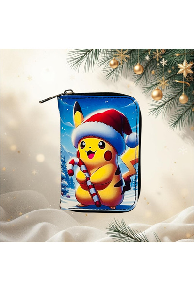 Lexa Pikachu Christmas Gift Patterned Children's Wallet