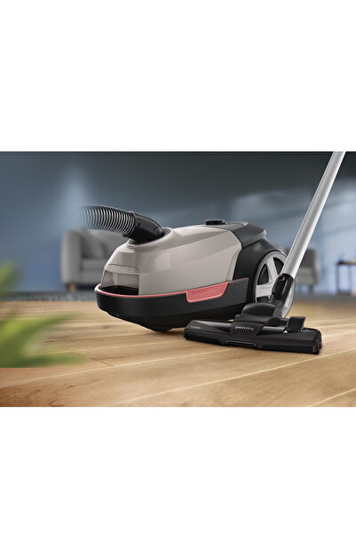 Philips Aspirator cu sac seria 5000 XD5122/10, 900W, Filtru HEPA, 77 db, cap de aspirare TriActive,