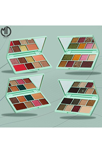 Moda Beauty مجموعة الواح ظلال العيون بالوان متعدده