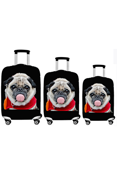 Smart Travel Set of 3 Large Medium Cabin Size Suitcase Protective Cover