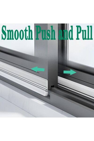 EXCEFORE Weather Stripping Door Seal Silicone Draft Stopper (1.3" W x 78.7" L)