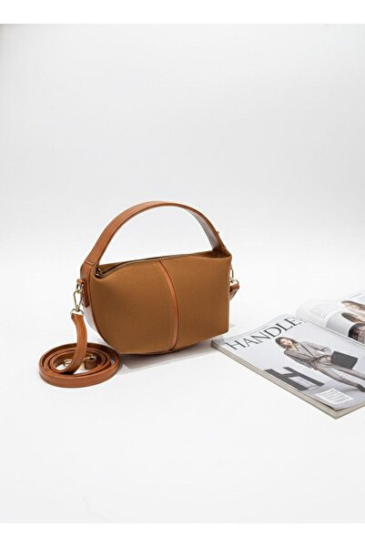 Handley حقيبة يد نسائية من جلد الغزال