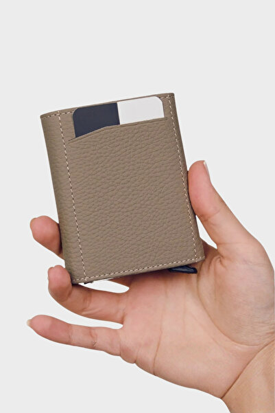 clawleather Genuine Leather Mechanism Wallet