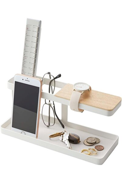 Generic Office Supplies Desktop Organizer Metal Storage Box with Divided Compartments