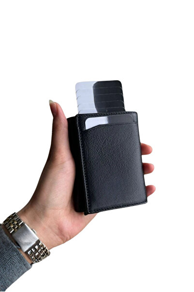 clawleather Genuine Leather Mechanism Wallet