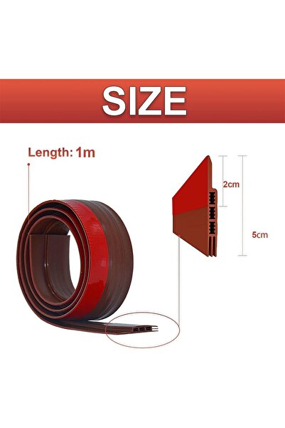 X SPRING Door Draft Stopper – Adjustable Waterproof Soundproof Door Sweep for Interior & Exterior