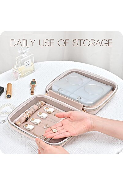 PROCASE Medium Travel Jewelry Organizer Case - Pink