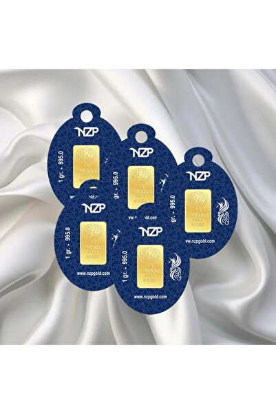 Leva Gold 5 Adet 1 Gr 24 Ayar Nizipli Gram Altın