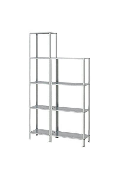 Generic وحدة رفوف داخلية/خارجية، 100 × 27 × 140-183 سم
