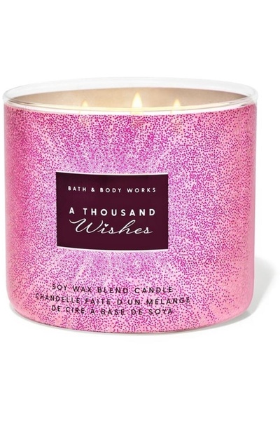 Bath & Body Works شمعة ألف أمنية بثلاث فتائل