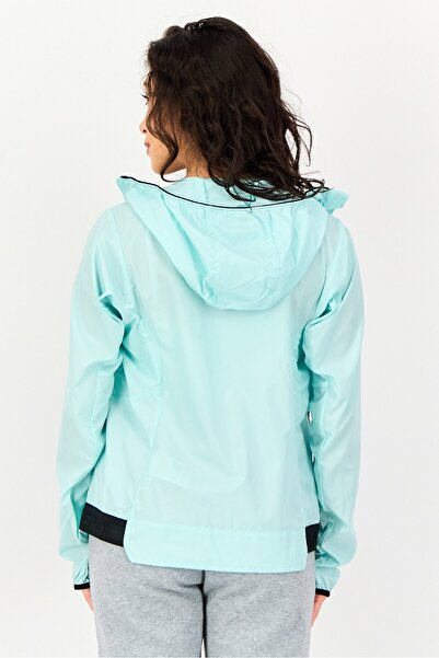 adidas Women Sportswear Fit Long Sleeve Training Jacket, Turquise