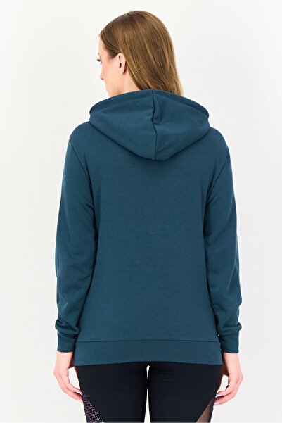 adidas Women Sportswear Fit Long Sleeve Outdoor Hoodies, Green