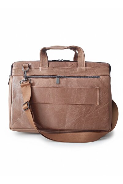 Newish Polo Genuine Leather Briefcase Notebook (Laptop) Bag