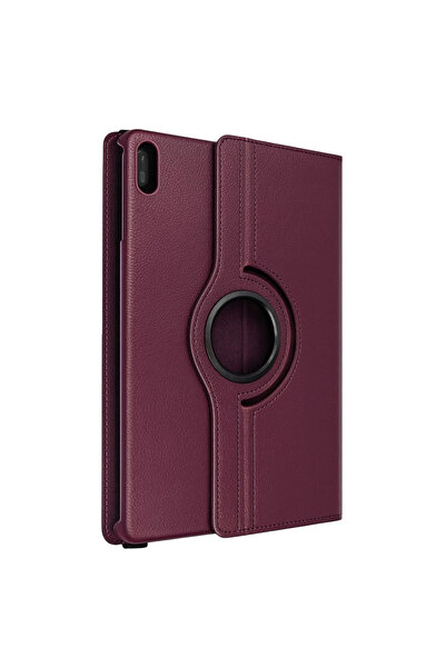 Twin Store حافظة جلدية للجهاز اللوحي Matepad 11 10.9 360 - بلون البرقوق