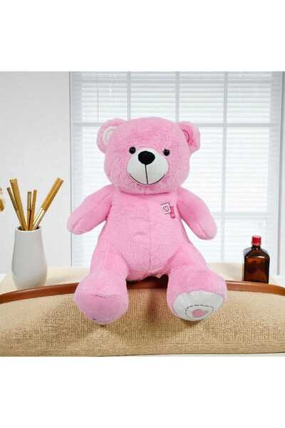 hey me: lisa Sevimli Peluş Pembe 60 cm Ayı Oyuncak Ayıcık En Güzel Hediyeler