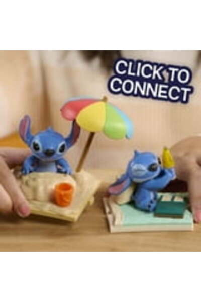 Tessari Disney Stitch Live-Action Movie Time 3-inch Collectible Figures, Kids Ages 3 and Up