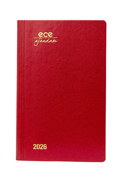 Ece Ajanda Ece Akçay Günlük 2026 Ajandası 12 cm x 18 cm Çizgili