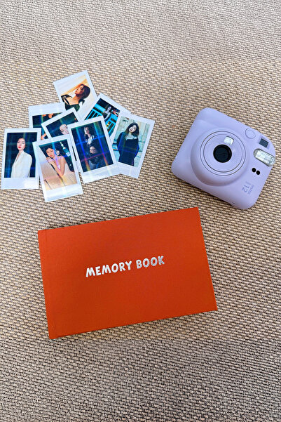 Kodak Turuncu Fotoğraf Albümü - Instax Mini Uyumlu - 52 Fotoğraf