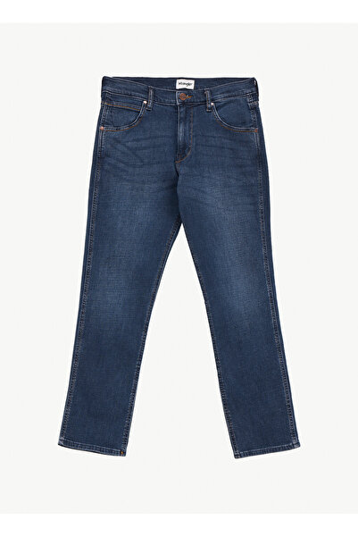 WRANGLER Blue Men's Straight Denim Pants W15Q00021317 Indigo Denim Pants