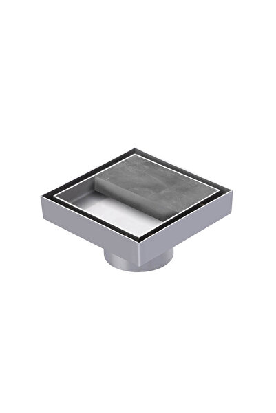 Sukar Line 9 15x15 Seramik Uyumlu 50 mm Alttan Çıkışlı Yer Süzgeci