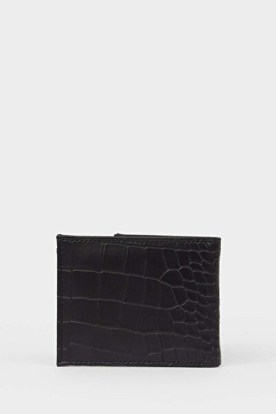 DeFacto Men's Faux Leather Wallet F9310Axns