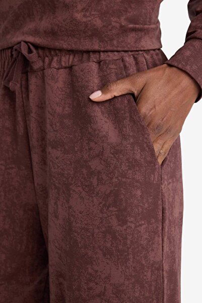 DeFacto Wide Leg Pocket Wide Leg Long Modal Sportsman Sweatpants G7089Ax25Wn