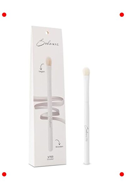 markentegra فرشاة مكياج مخروطية مسطحة للتظليل