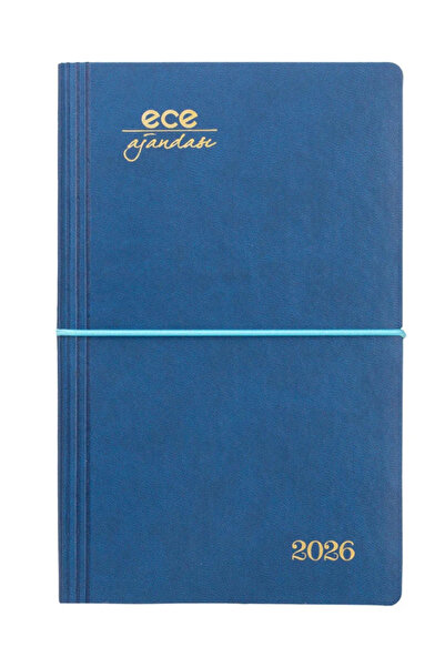 Ece Ajanda Ece Yeni Akçay Günlük 2026 Ajandası 12 cm x 18 cm Çizgili