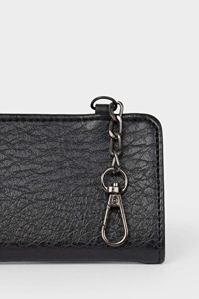 DeFacto Men's Faux Leather Wallet F9295Axns