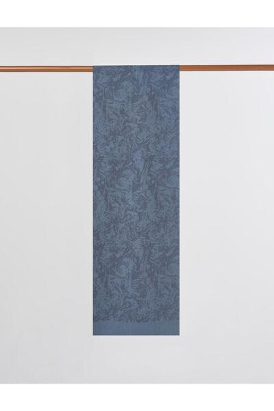 Kayra Brush Pattern Floş Shawl Gray