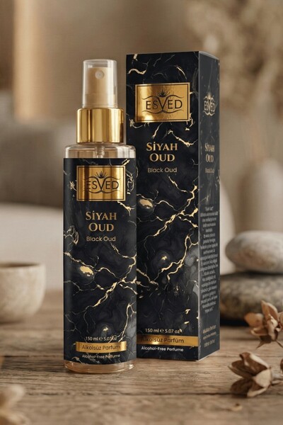 ESVED Siyah Oud Kokusu Alkolsüz Parfüm 150 ml.