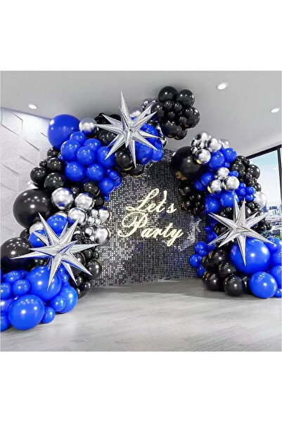 Generic مجموعة أقواس البالونات المزخرفة لحفلات أعياد الميلاد من 121 قطعة من ب...