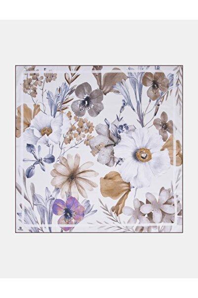 Kayra Πέτρα κασκόλ με φλοράλ σχέδιο