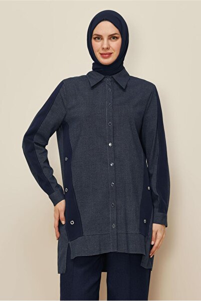 Alvina Shirt Collar Tunic 46199