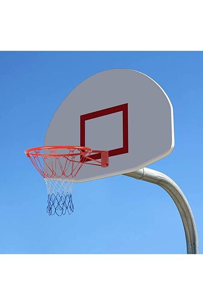 Prime Tag حافة حلقة كرة السلة المثبتة على الحائط مع شبكة (داخلية/خارجية)