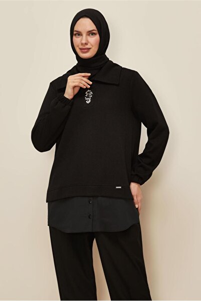 Alvina Shirt with Garnish Tracksuit Tunic 46110