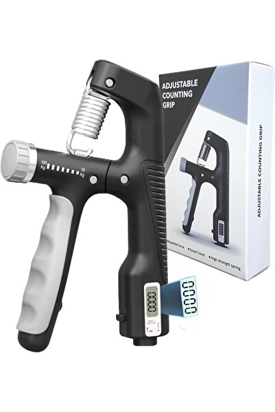 Prime Tag Hand Grip Strengthener with Digital Counter, Adjustable 10–100kg