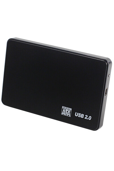 Generic External hard drive enclosure, portable SATA to USB 2.0 hard drive converter case - supports HDD and SSD with connection cable