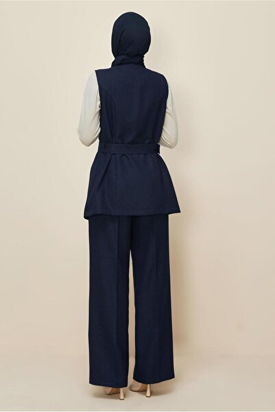 Alvina Belted Suit with Pants 46185