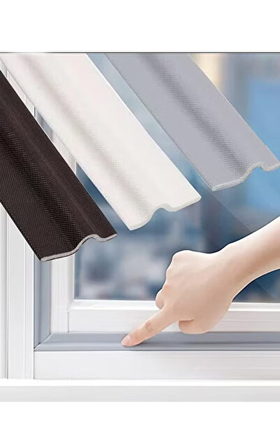 Generic Self-adhesive window seal strip, soundproof, windproof, and insect-proof door seal strip,gray
