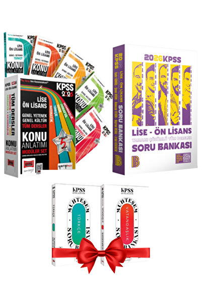 Yargı Yayınları Benim Hocam Yayınları 2026 KPSS Lise-Ön Lisans Tüm Dersler So...