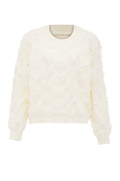 Swirly Strickpullover