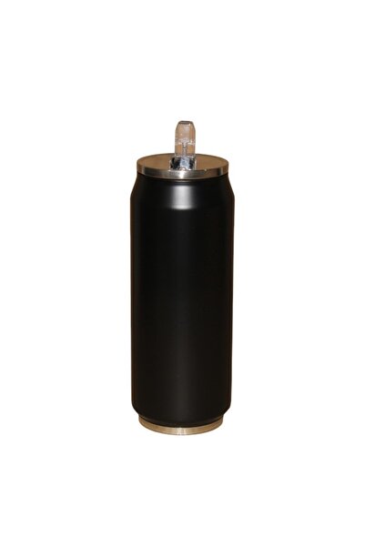 WDA Stainless Steel Vacuum Cup – Black Can Design Travel Mug 500ml.