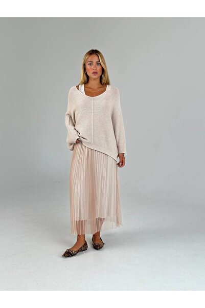 UNBOX طقم طبقات بيج فاخر – صنع في إيطاليا