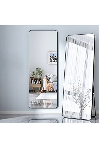 NKX Standing Dressing Mirror 100X180 CM Black Color