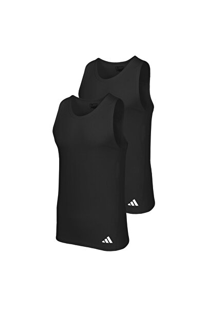 adidas Herren Unterhemden, 2er Pack - Ergonomic Tank Top 2PK, Active Flex Cot...
