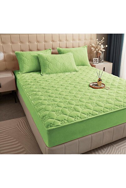 FANE Bed Cover with Elastic 180x200x20 cm + 2 Pillowcases 50x70 cm – Cocolino Material