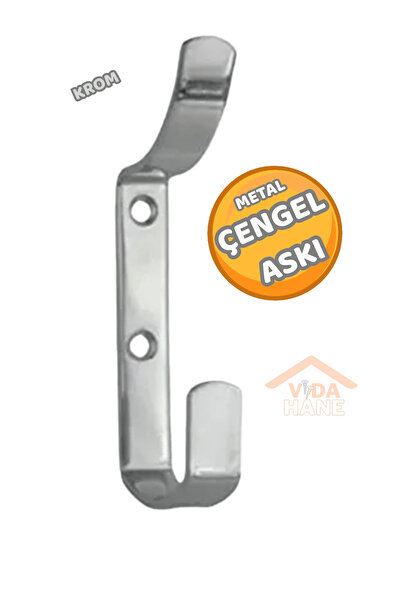 Beşel VİDA HANE METAL ÇENGEL ASKILIK PORTMANTO VESTİYER DOLAP ASKILIĞI